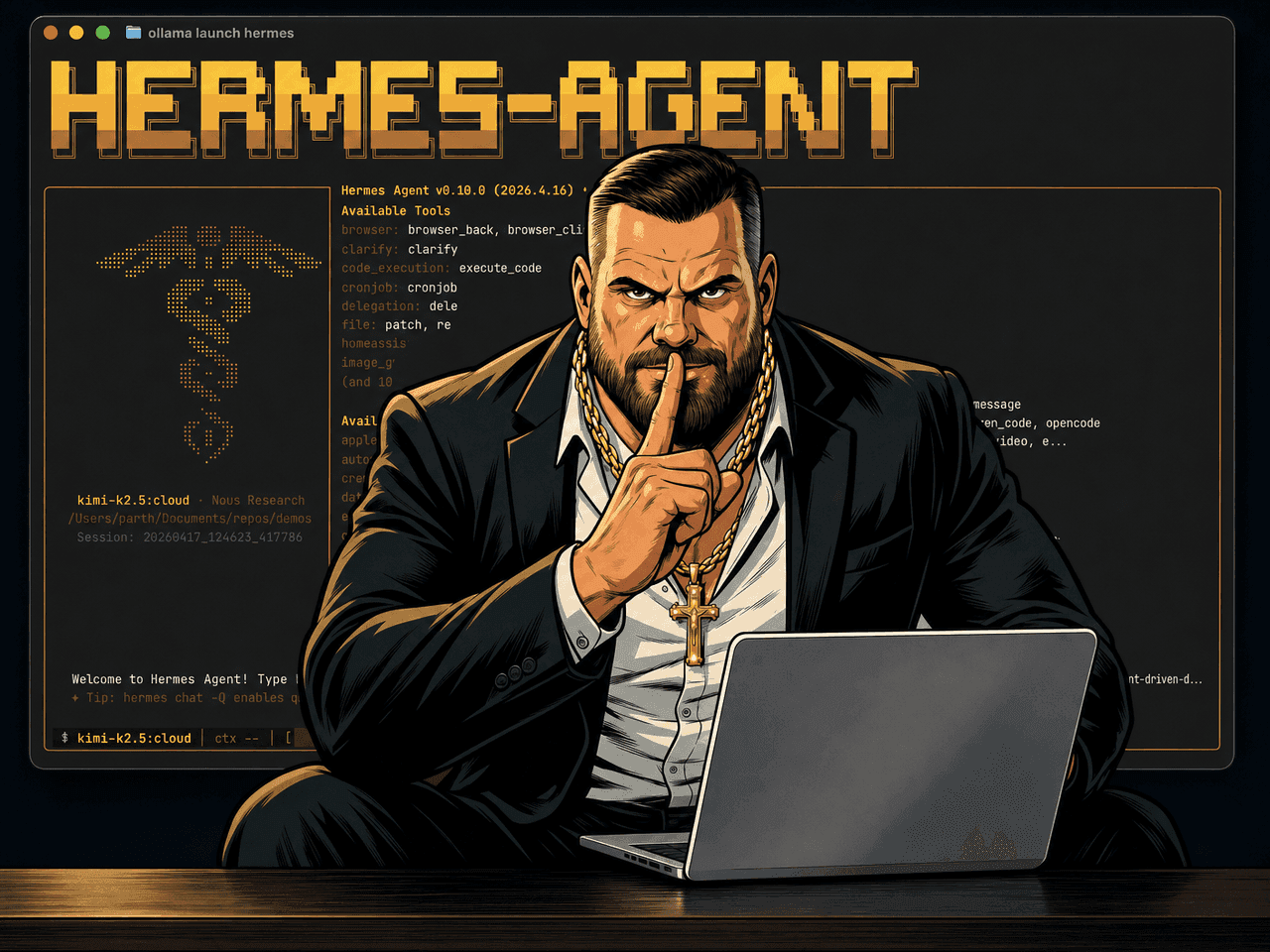 Hermes Agent, the secret weapon AI terminal running on your laptop