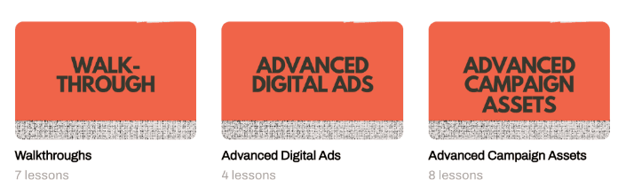 AdSkills Academy Advanced Course Modules